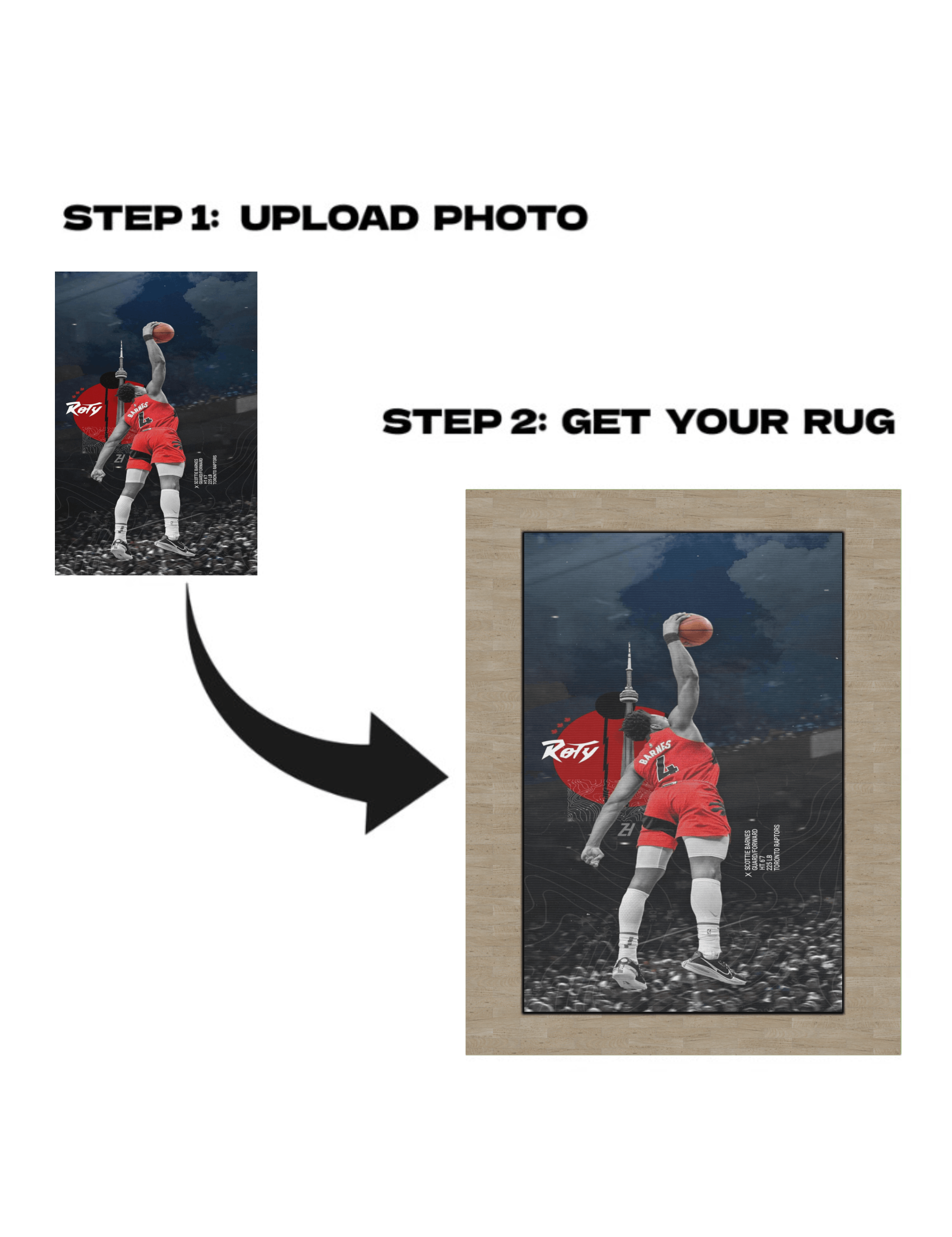 Custom NBA Rug – MVP Rugs